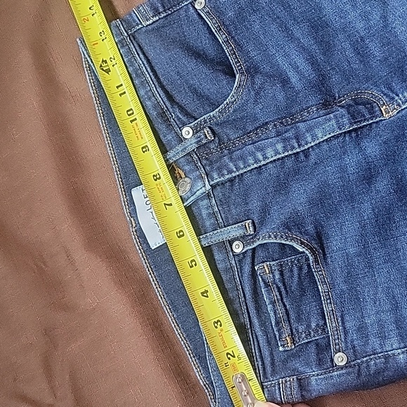 LOFT High Rise Blue Women's Jeans - Picture 5 of 6